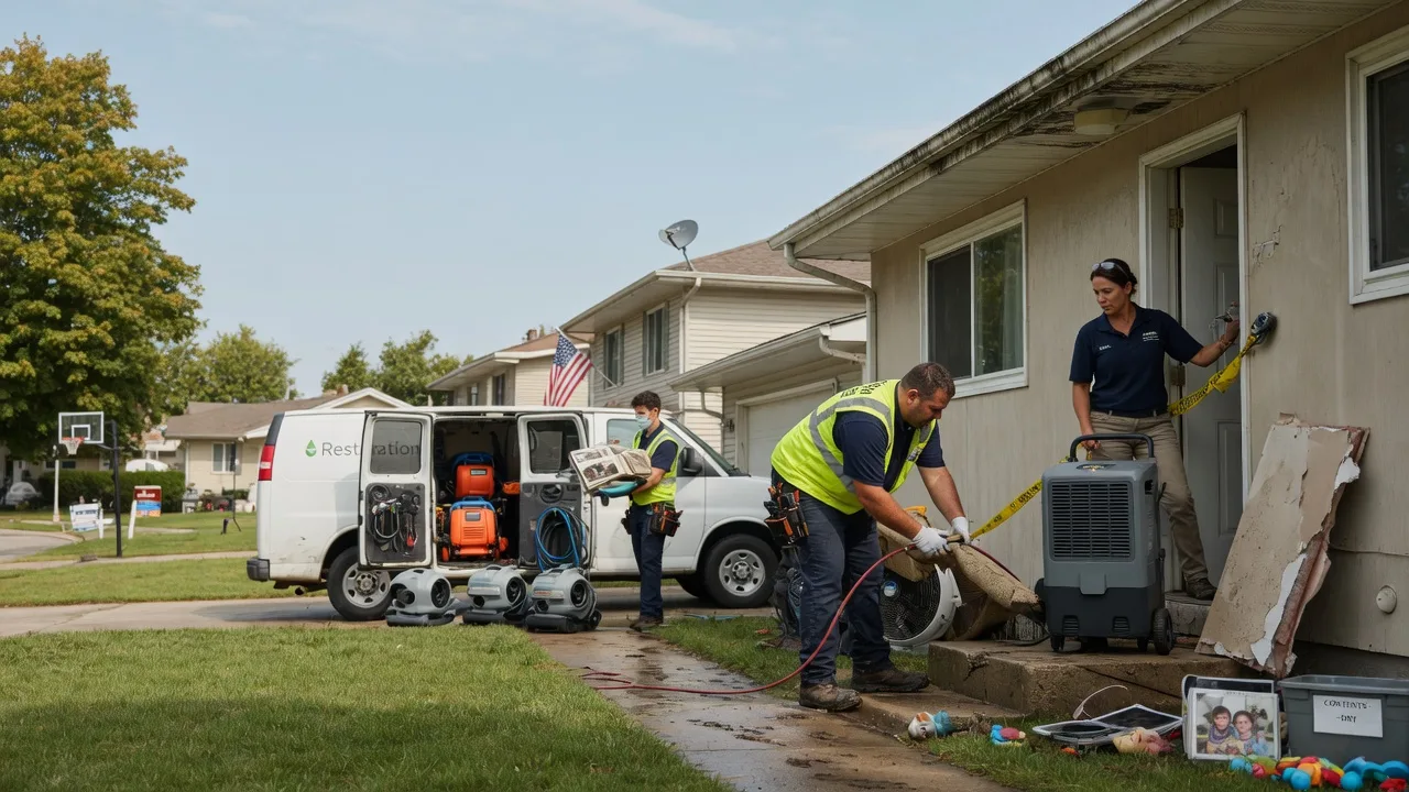 Water Damage Restoration in Sunset, TX near me